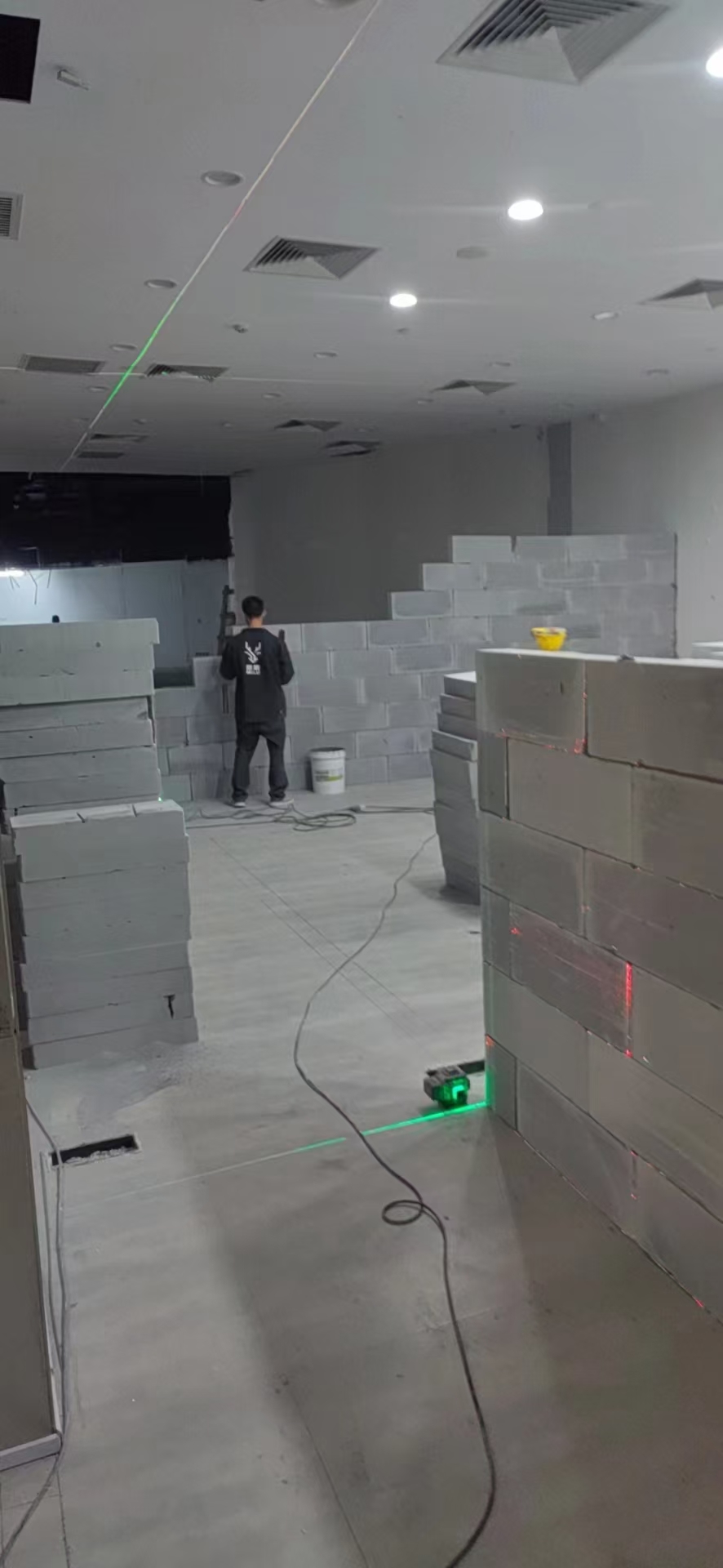 酒店隔墙现场参考图